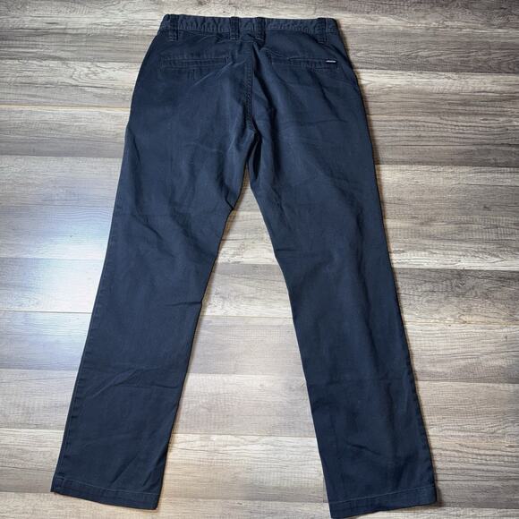 Volcom Pants Black Pants Regular Fit Men’s Size 28x30 - Picture 5 of 10